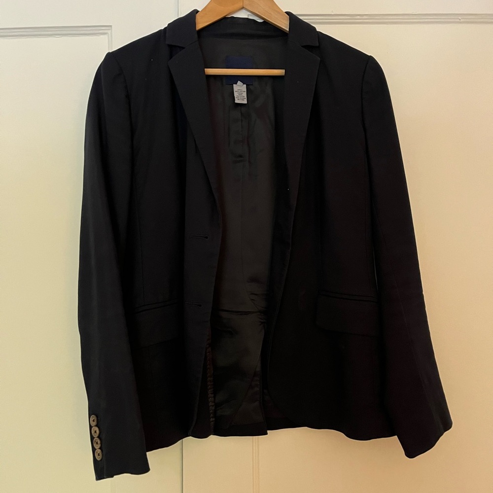 Vintage J.Crew, navy blue blazer size 2